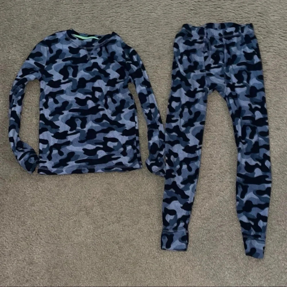 BOYS CAMO PRINT PAJAMAS